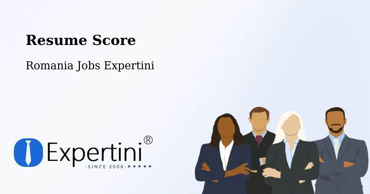 Resume Score & Job Description Match Tool – Bârlibaș - Romania Jobs Expertini